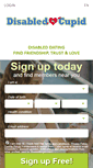 Mobile Screenshot of disabledcupid.com